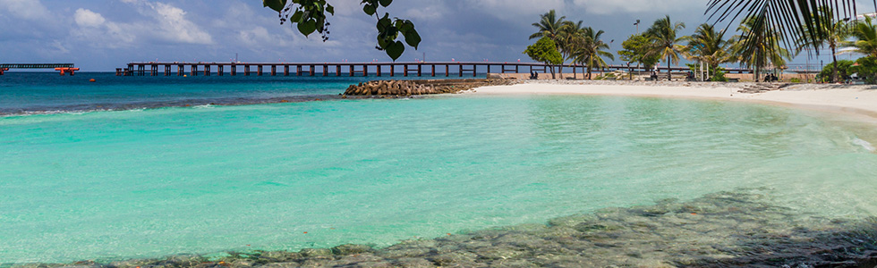 Artificial Beach in Maldives