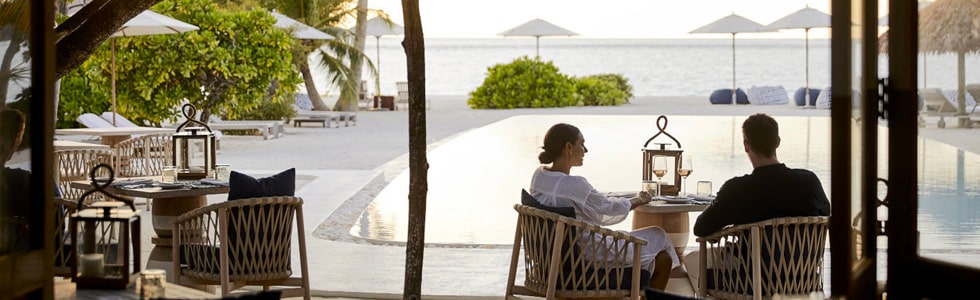 Couple in Maldives