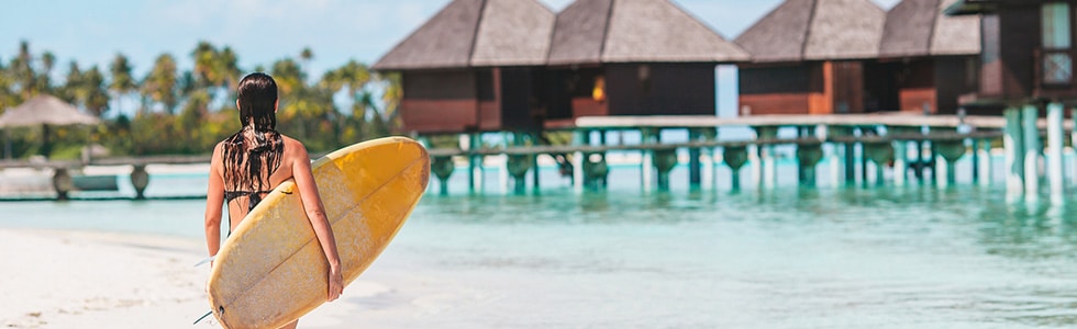 Exclusive Surf Resorts in Maldives