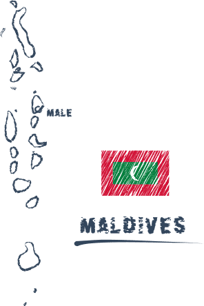 Maldives country in the Indian Ocean