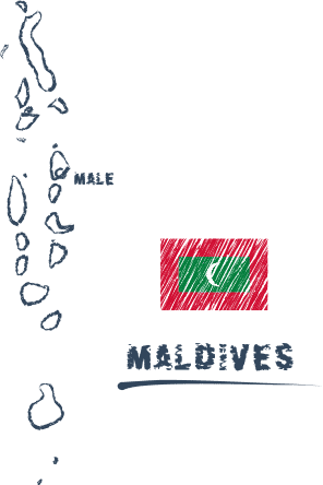 Maldives country in the Indian Ocean