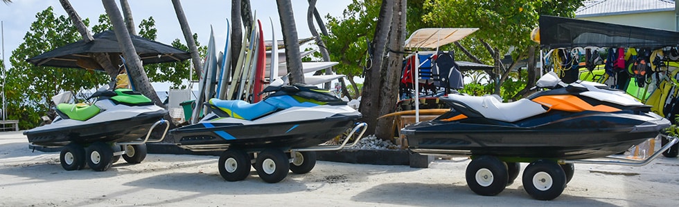 Maldives jet ski rental