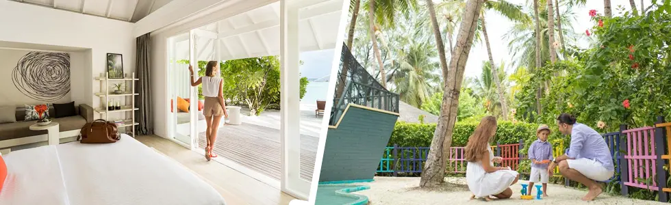 Maldives resort for family