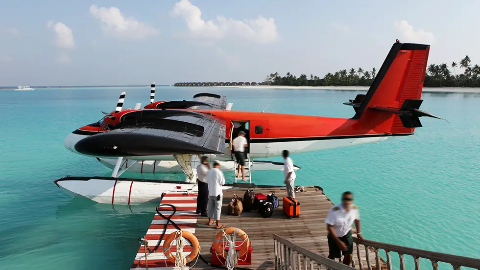 Maldives seaplane transfers