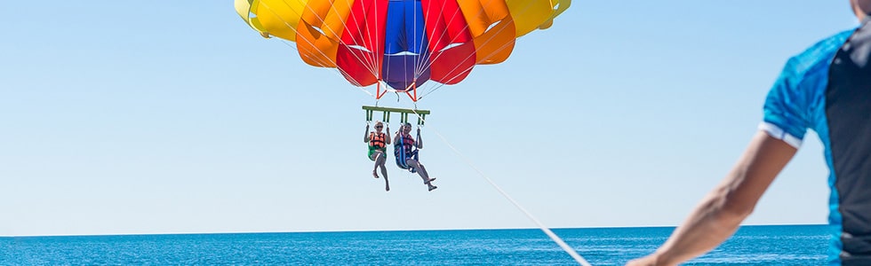 Parasailing Maldives