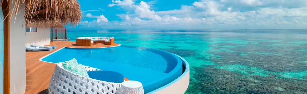 Romantic Overwater Villa in Maldives