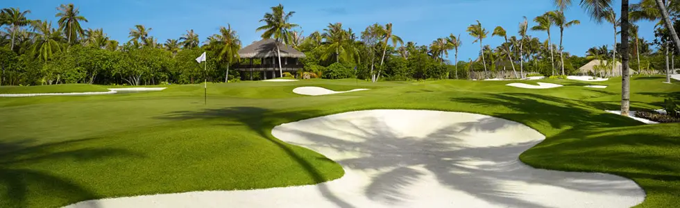 Velaa golf course Maldives