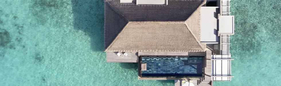 Water villa in Maldives